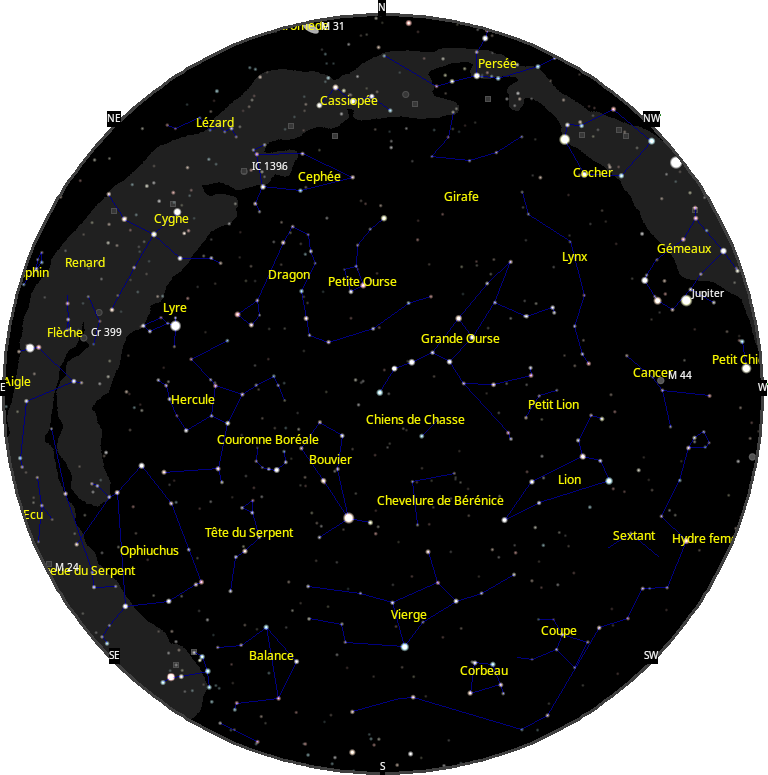le ciel de Mai 2026